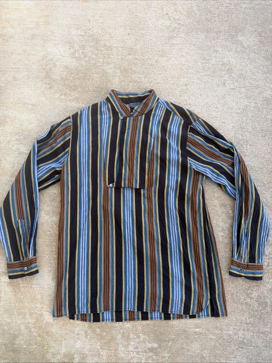 J. Peterman Other - The J. Peterman Men’s Striped Cotton Shirt Casual Size XL